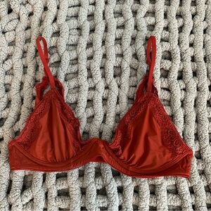 aerie unlined triangle bra